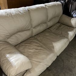 Leather Couch 