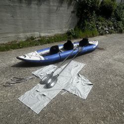 SeaEagle (3) person Inflatable kayak - $700 (West Seattle)