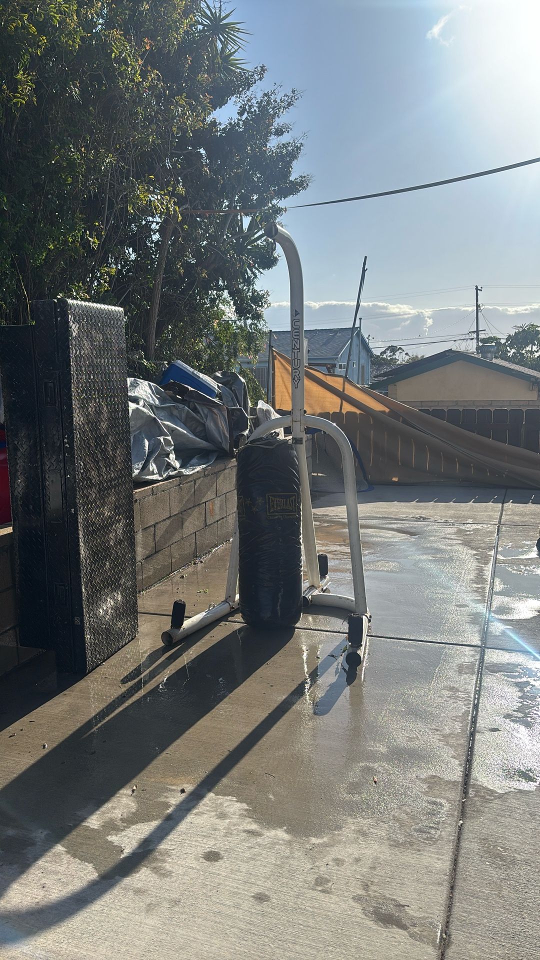 Punching Bag And Stand