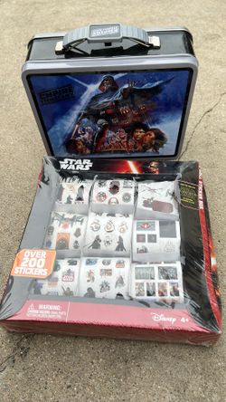 Star Wars Lunch Box And Stickers