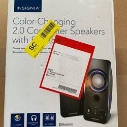 Insignia Color Changing Speakers 