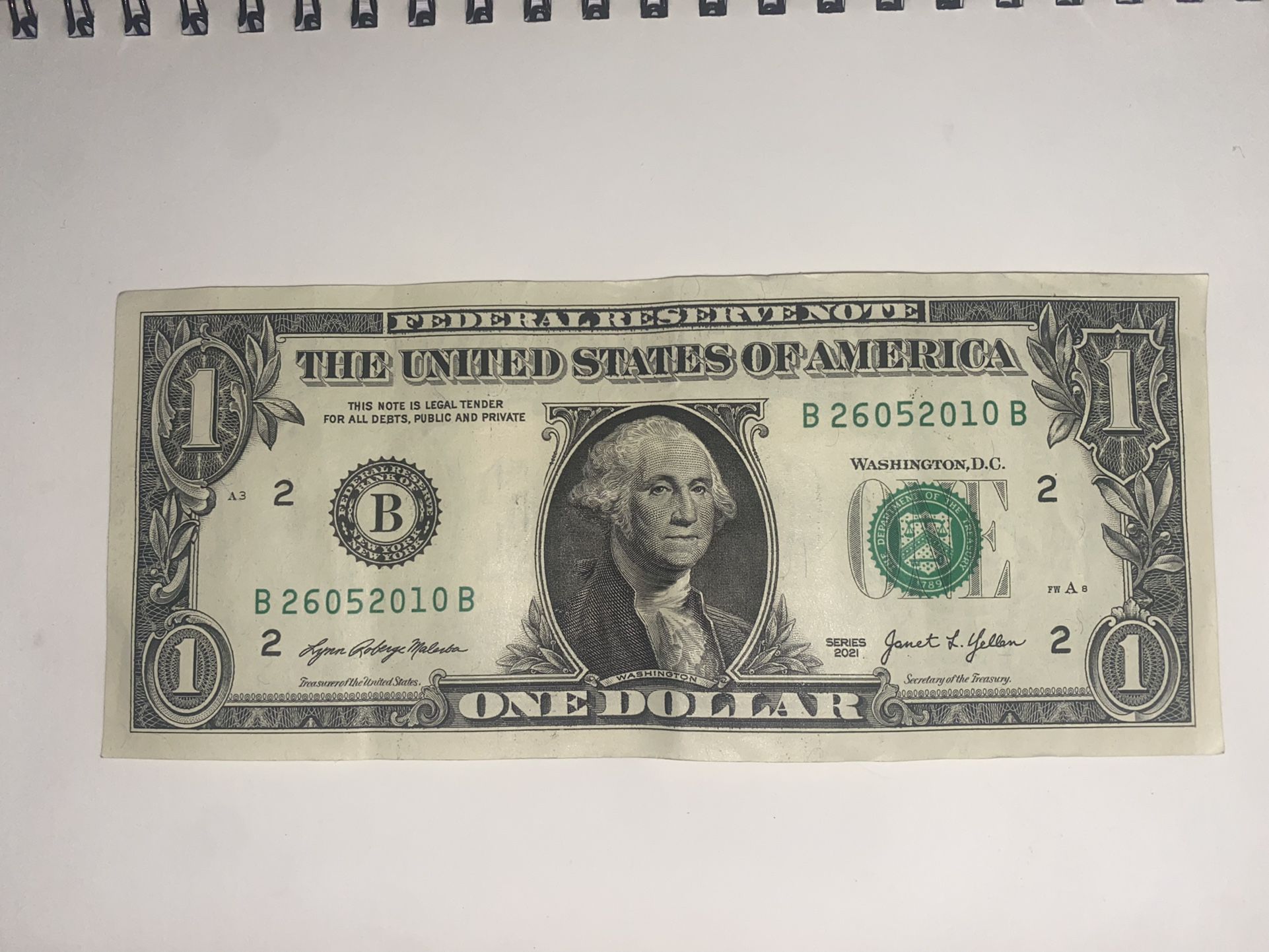 Rare Dollar Bills 05/26/2010
