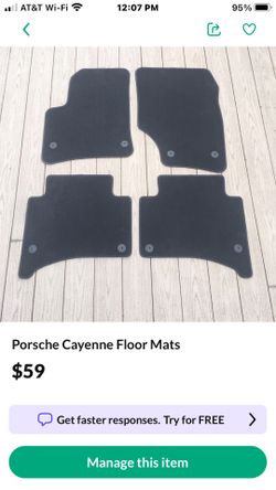 Porsche Cayenne Floor Mats