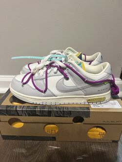 Nike Dunk Low - Off-white Lot 21 (Brand New)