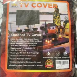 Outdoor TV cover 