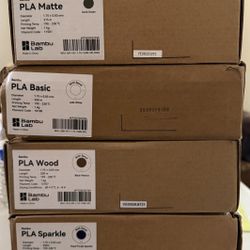 Bambu Lab 3D Printing Filament Bundle