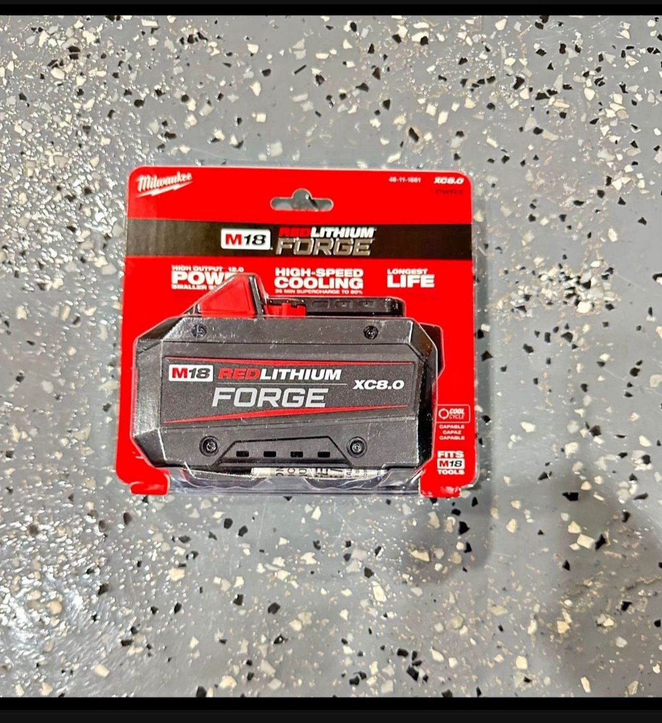🔥 Genuine Milwaukee Forge 8.0 Battery