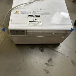 14,000 BTU Wall Mounted Air Conditioner with Supplemental Heat and Dehumidifier Function,