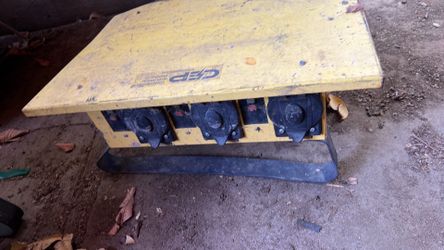 CEP 6506-G Portable Temporary Spider Power Distribution Box 50A 125/250V