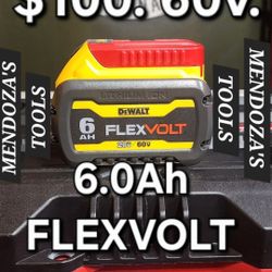 Dewalt Flexvolt Battery 6.0Ah 60v MAX 🔋 