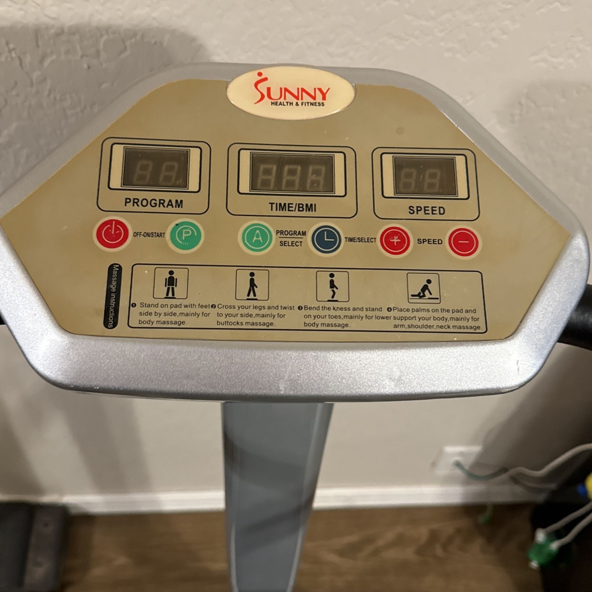 Sunny Health & Fitness Crazy Fit Vibration Training Massager