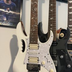 Guitar Ibanez JEMjr White