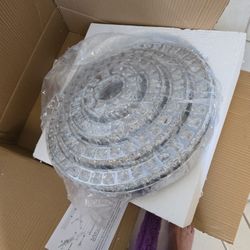 Round Glass Chanelier 