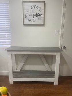 Farmhouse distressed style table