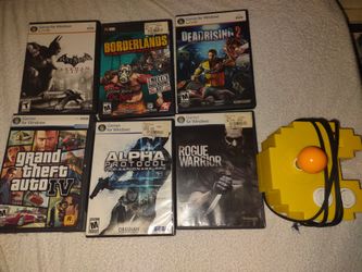Pc games and pacman plug in play