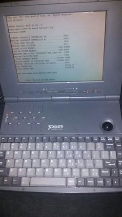 Vintage sager laptop 1991