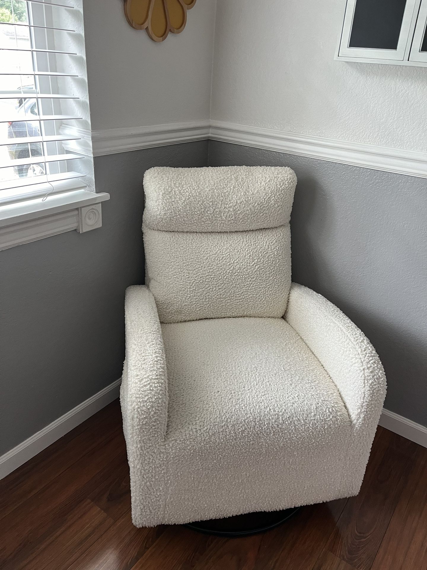 White Rocking Chair