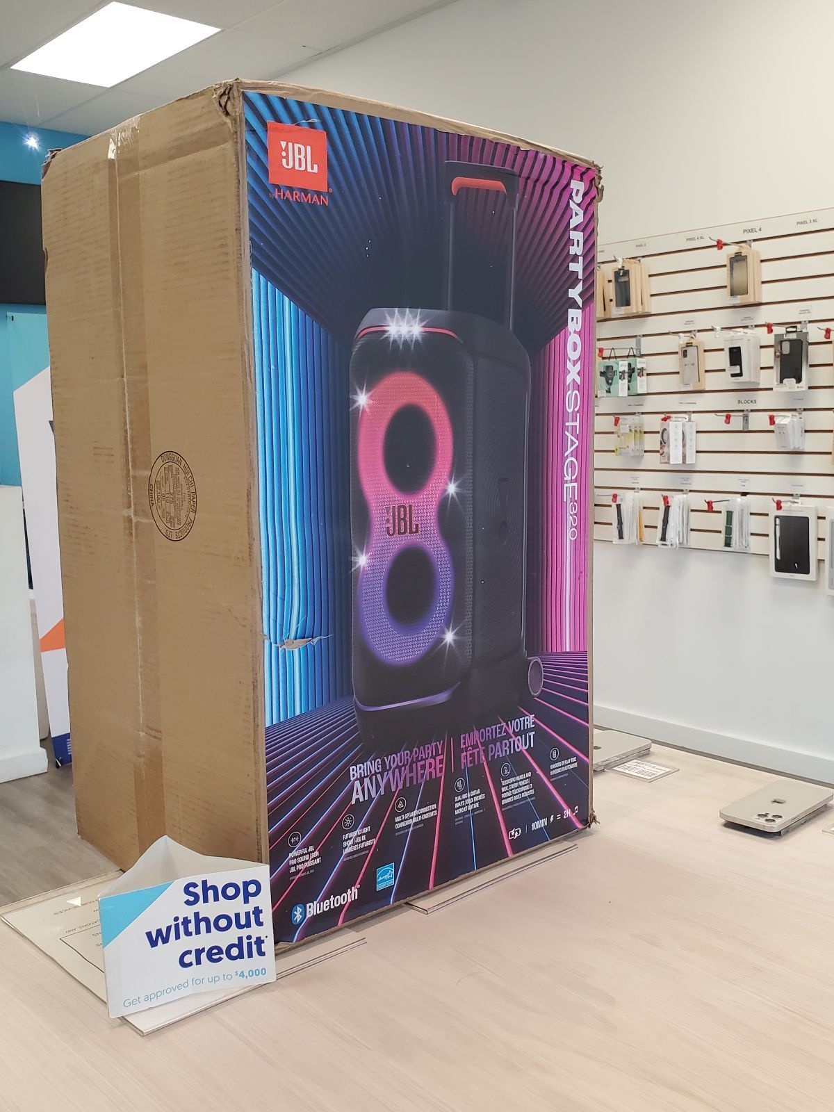  Limited Deal Alert – JBL PartyBox 320 Bluetooth Speaker Only $529 Today! Full Warranty + $1 Down Available 🛡️