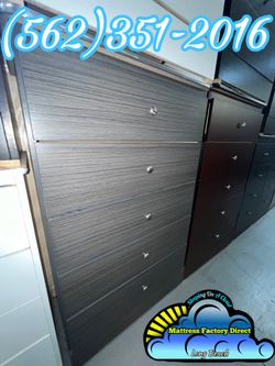 Grey Five Drawer Dresser With Rails New Chest Cajonera Comoda 