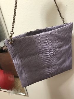 python skin clutch