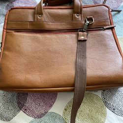 Leather Brief/Carry Case 
