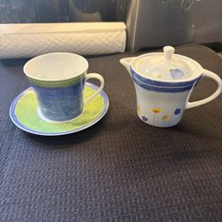 Tea Cup & Pot