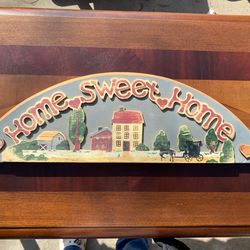 Vintage Home Sweet Home Sign