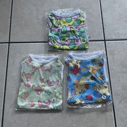 3 Cat-Dog Clothes Printed Mesh Tee Pet Vest T Shirts Tank For Small Dogs-Cats Summer#B