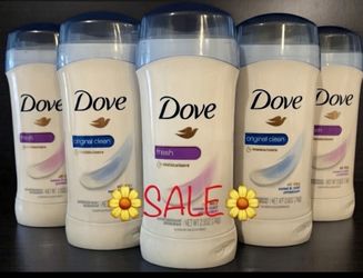 (PACK OF 3) DOVE DEODORANTS