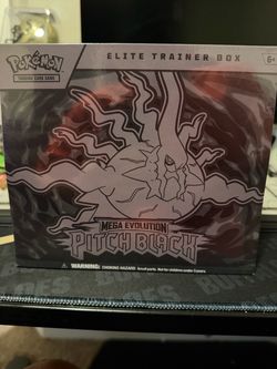 Pitch Black ETB Elite Trainer Box Mega Evolution Factory Sealed NEW!