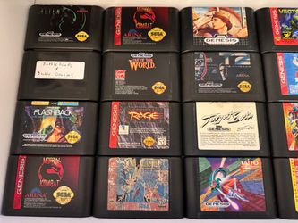 Sega Genesis Games (See Description for Prices)