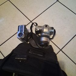 Sony Camera  With Cam Recorder And All The Accessory And Extra Batt And Carrying Case