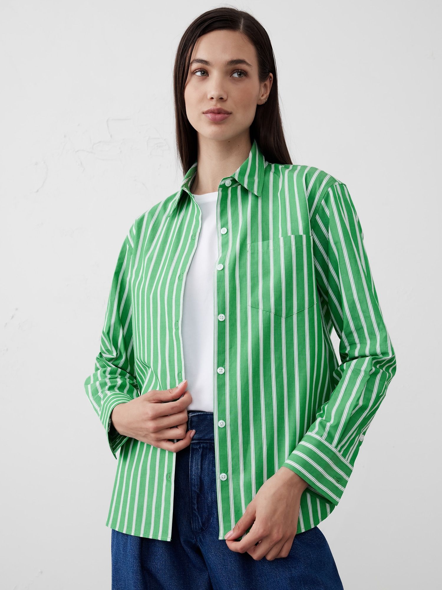 Banana Republic Classic Poplin Shirt