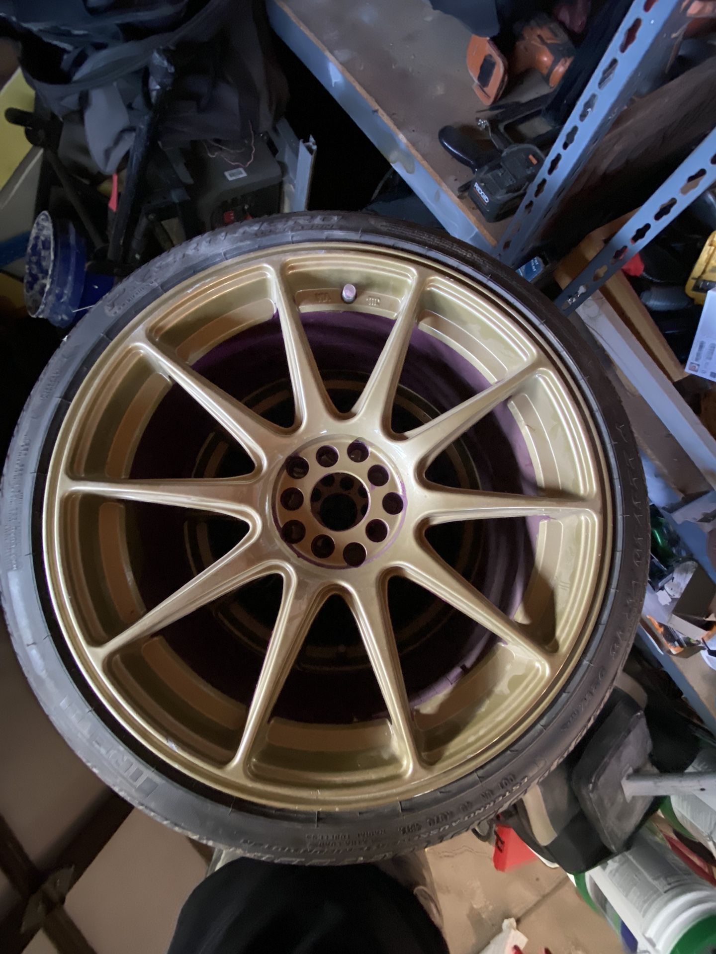 PZERO NERO 225/40/18 Tires With Rims Lots Of Life Left