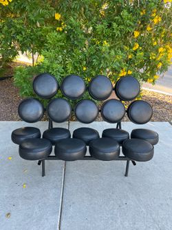 ✨ Mid Century Modern Marshmallow Style Sofa ✨ ($10 delivery )