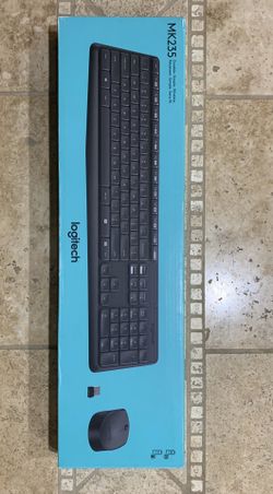 New Logitech keyboard MK235 with Dongle.
