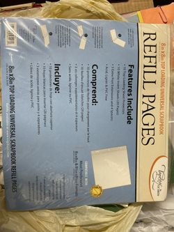 Scrapbook Refill Paper (8x8)