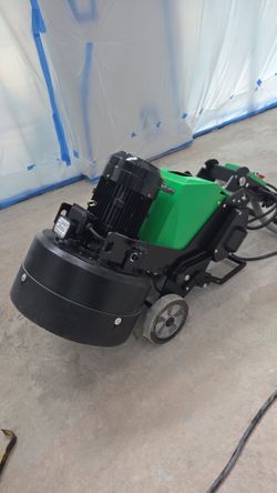 Grinding concrete