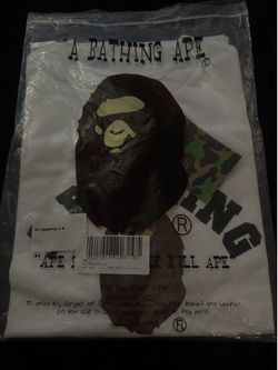 White medium bape shirt