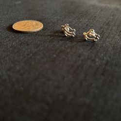 Sea Turtle Post Earrings