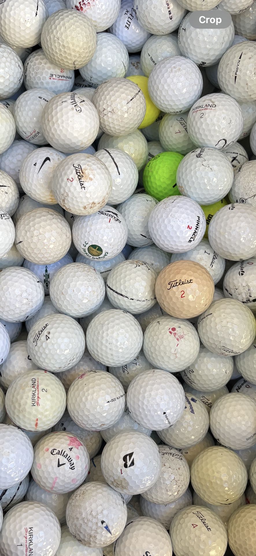 Hit Away Golf Balls .10 Cent Per Ball 