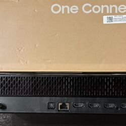 NEW 2024 Samsung TV -One Connect Box + Slim Fit Mount- 