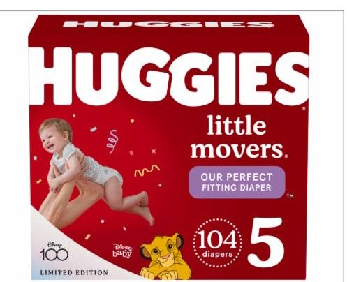 Huggies Little Movers 5 104ct