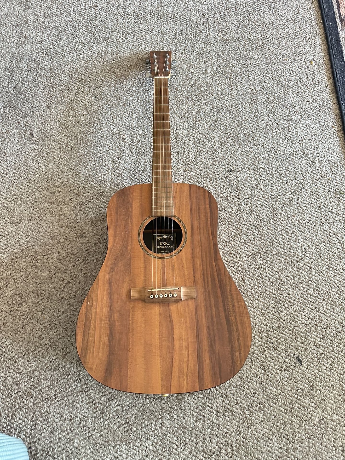 Martin DXK2 Acoustic Guitar Made In The USA.