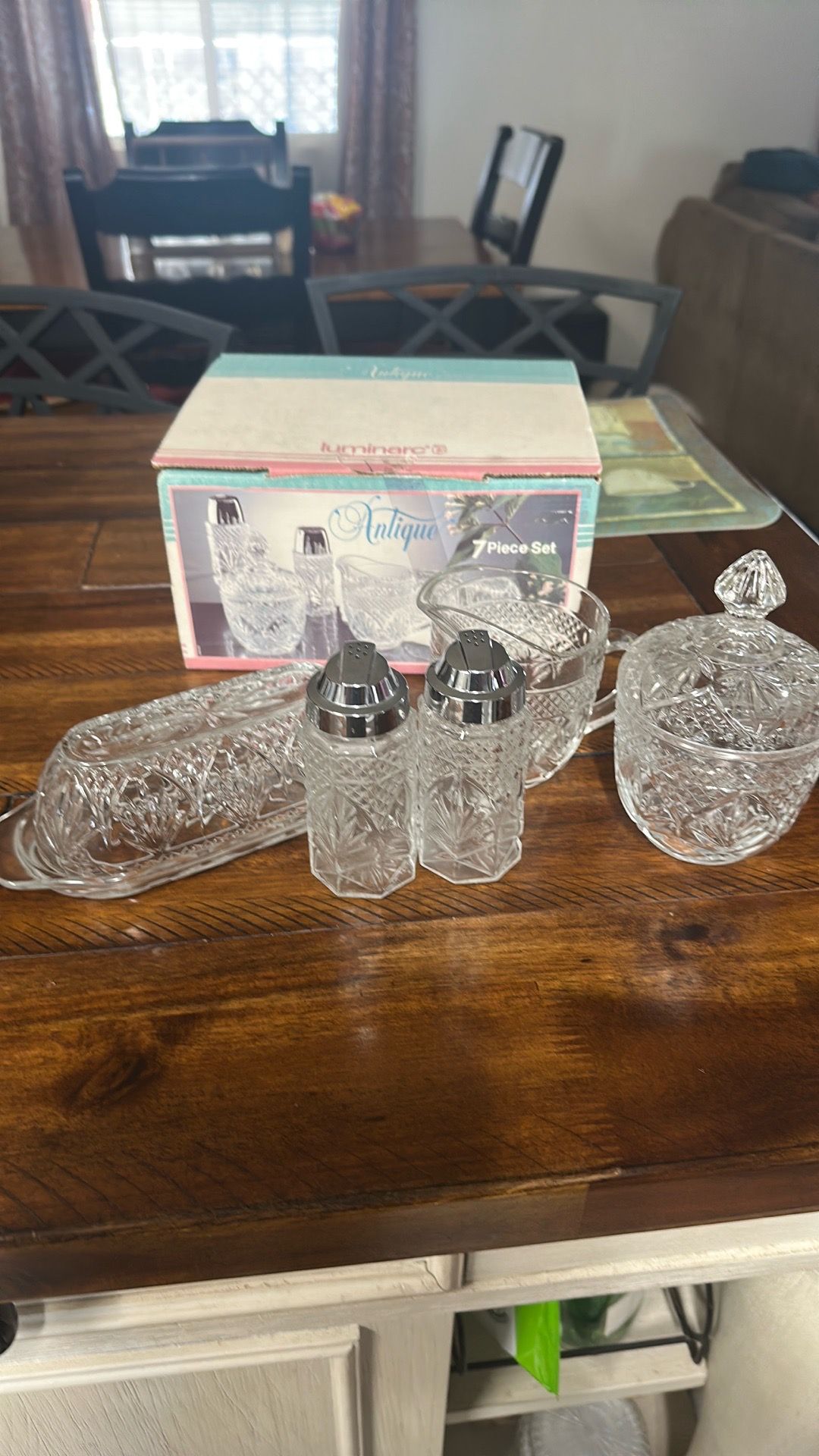 7 piece server set