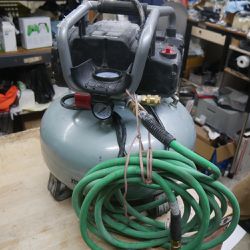 Metabo air compressor with hose ES710S pre owned 879527-1