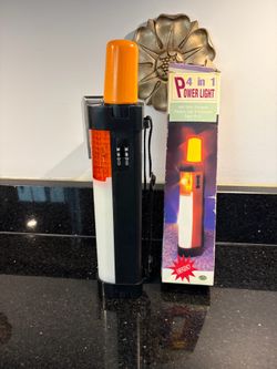 4 in 1 Soft Lite Camping Emergency Light Torch Blinking Detachable Signal Wand