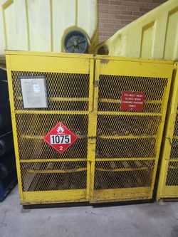 LP Propane storage racks