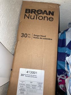 Range hood must go asap