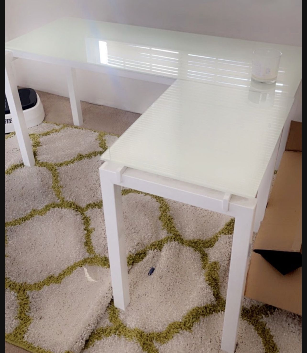 Glass Computer Desk